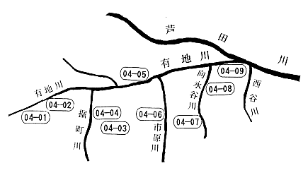 有地川地図