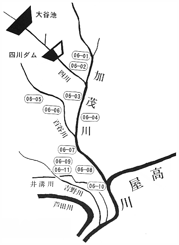 加茂川地図