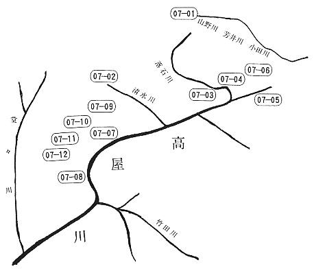 高屋川地図